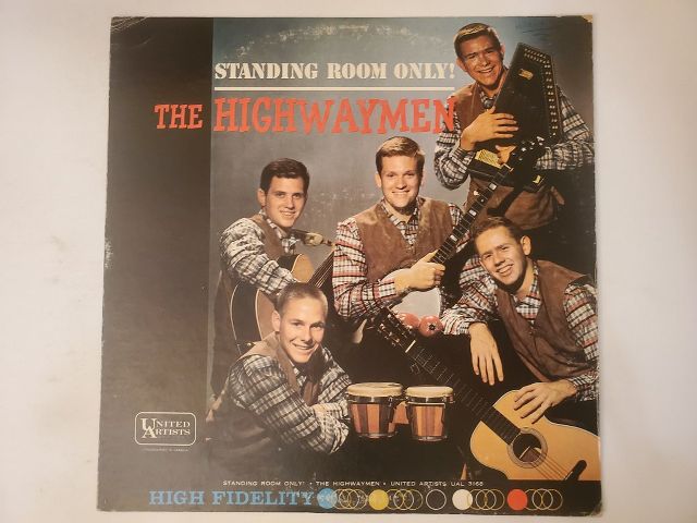 The Highwaymen Standing Room Only vinyl record