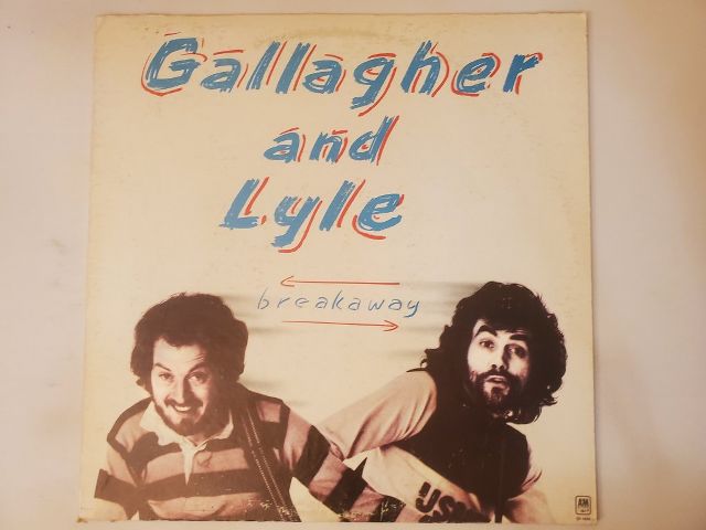 Gallagher and Lyle Breakaway vinyl record