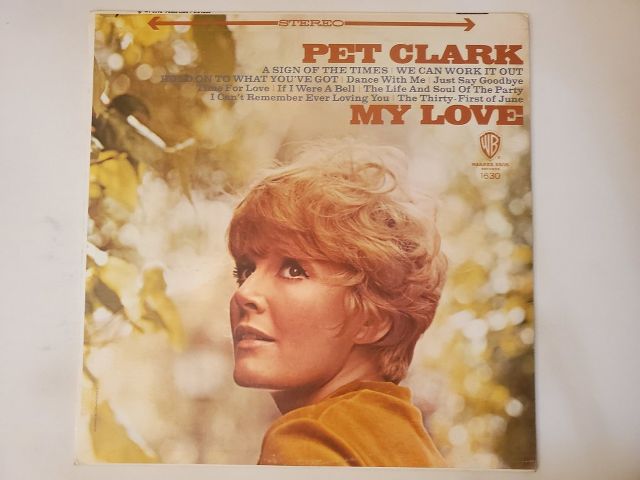 Petula Clark My Love vinyl record
