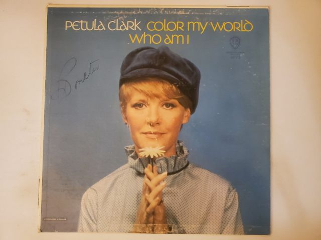 Petula Clark Color My World/Who Am I vinyl record