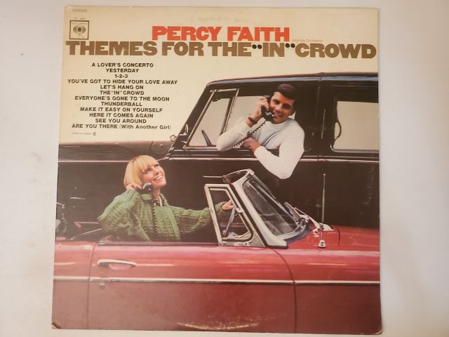 Percy Faith Themes for the 'In' Crowd vinyl record