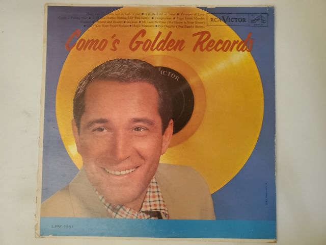 Perry Como Como's Golden Records vinyl record