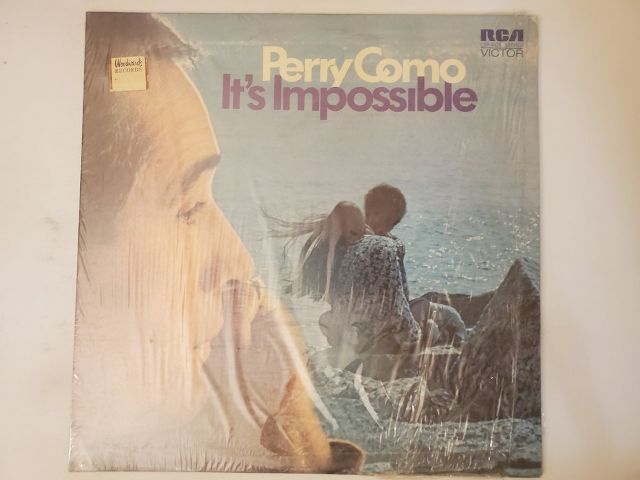 Perry Como It's Impossible vinyl record