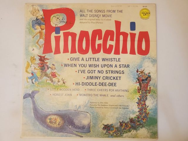Various Artists Pinocchio vinyl record
