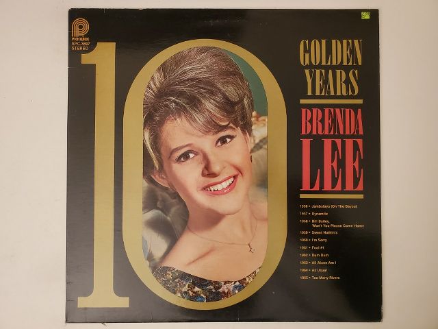 Brenda Lee Golden Years vinyl record