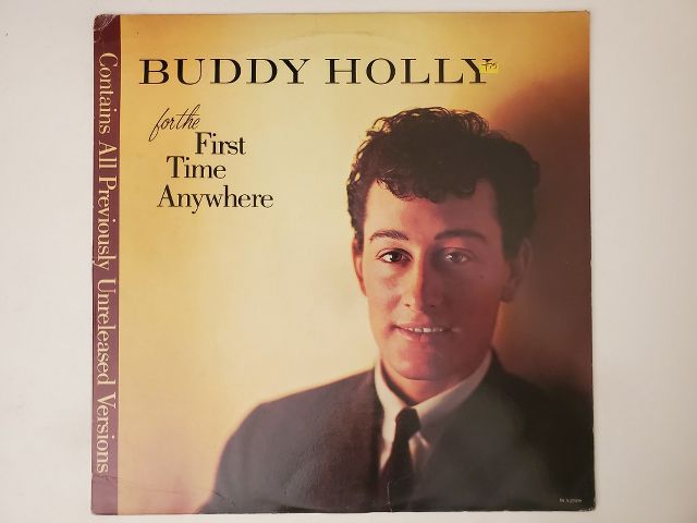 Buddy Holly For The First Time Anywhere vinyl record