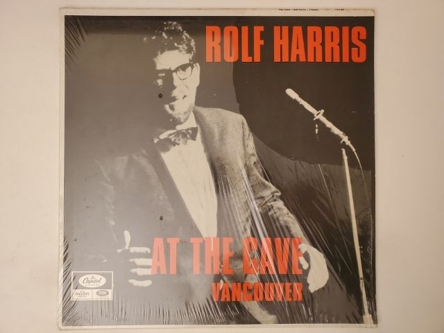 Rolf Harris At the Cave Vancouver vinyl record