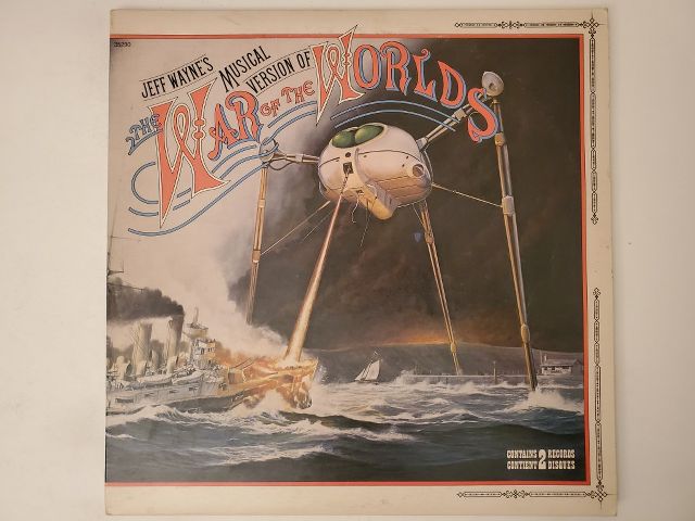 Jeff Wayne Jeff Wayne's Musical Version of The War of the Worlds vinyl record