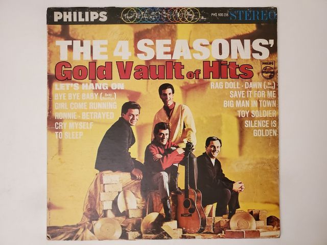 The 4 Seasons Gold Vault of Hits vinyl record