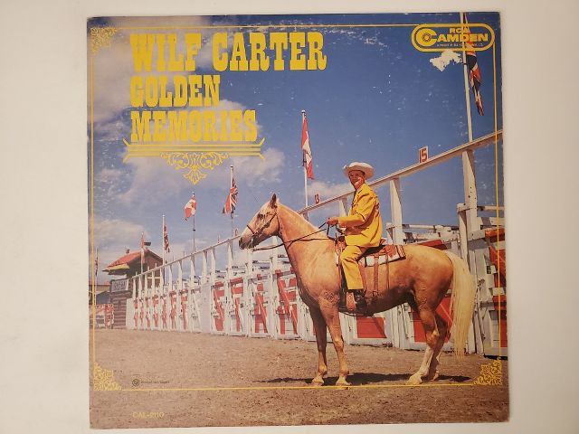Wilf Carter Golden Memories vinyl record