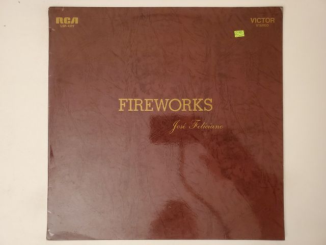 Jos? Feliciano Fireworks vinyl record