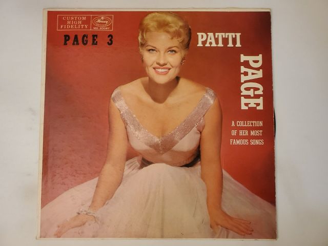 Patti Page Page 3 vinyl record