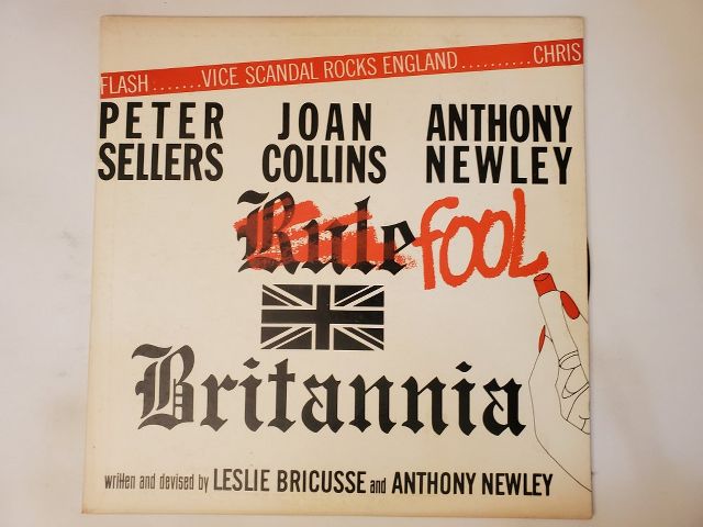 Peter Sellers, Joan Collins, Anthony Newley Fool Britannia vinyl record