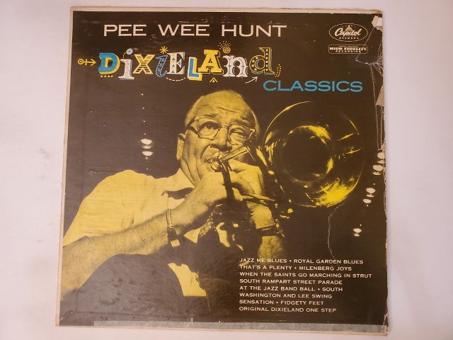 Pee Wee Hunt Dixieland Classics vinyl record