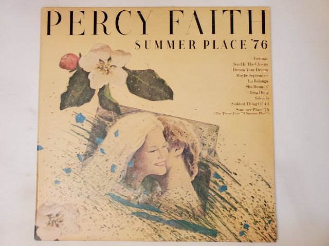 Percy Faith Summer Place '76 vinyl record