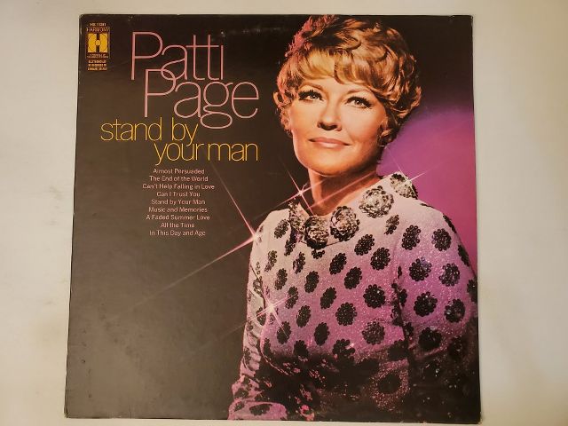 Patti Page Stand by Your Man vinyl record