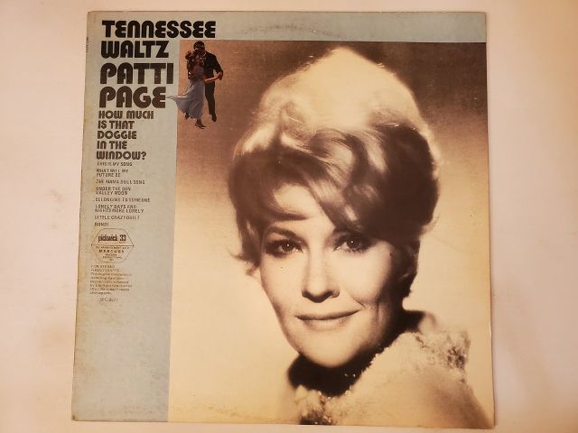 Patti Page Tennessee Waltz vinyl record