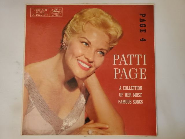 Patti Page Page 4 vinyl record