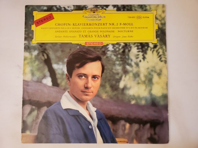 Tam?s V?s?ry Chopin: Klavierkonzert Nr. 2 F-Moll vinyl record