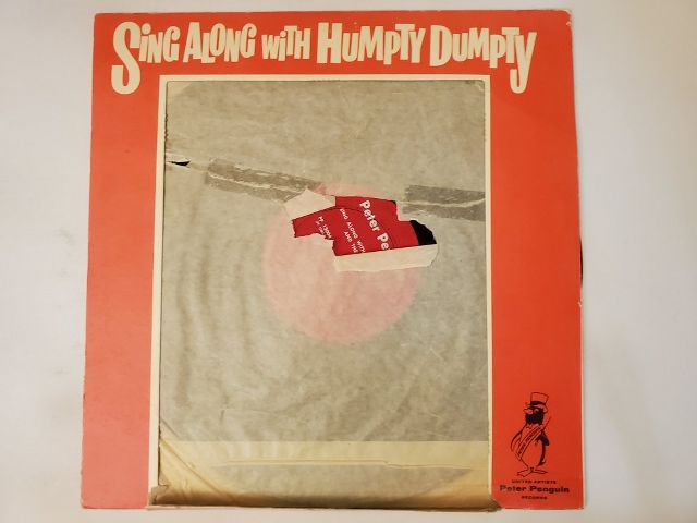 Peter Penguin Sing Along with Humpty Dumpty vinyl record