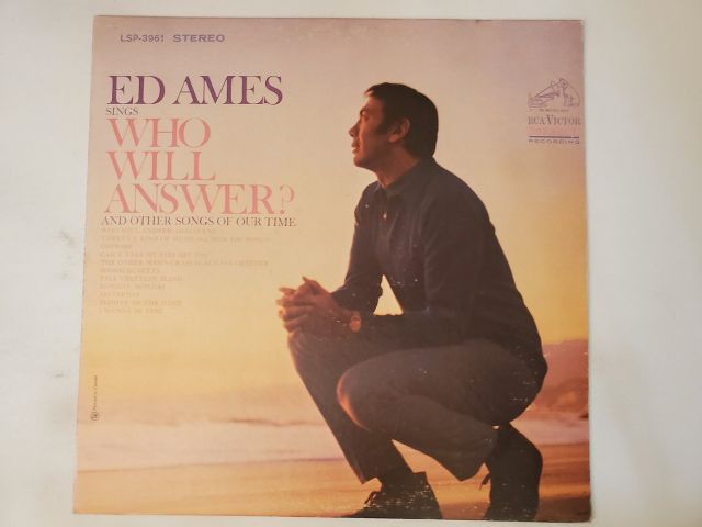 Ed Ames Who Will Answer? vinyl record