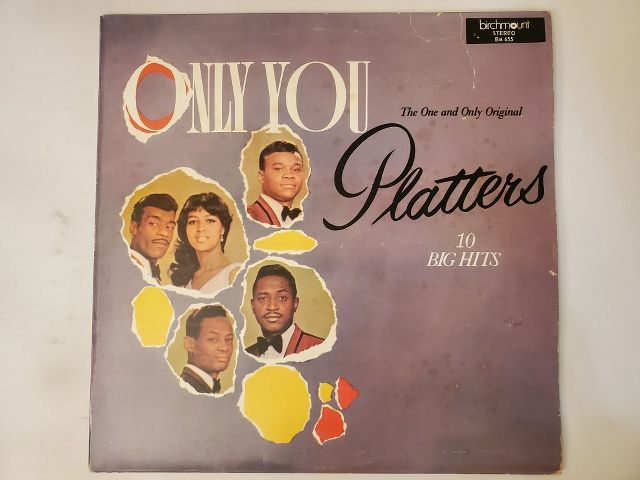The Platters Only You: 10 Big Hits vinyl record