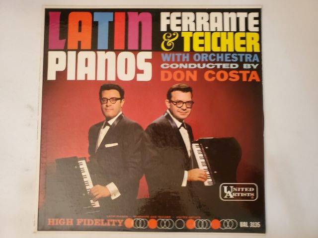 Ferrante & Teicher Latin Pianos vinyl record