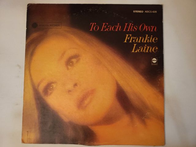 Frankie Laine To Each His Own vinyl record