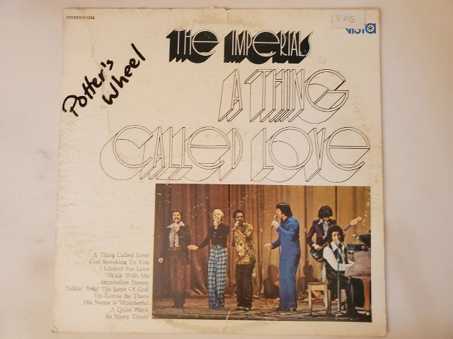 The Imperials A Thing Called Love vinyl record