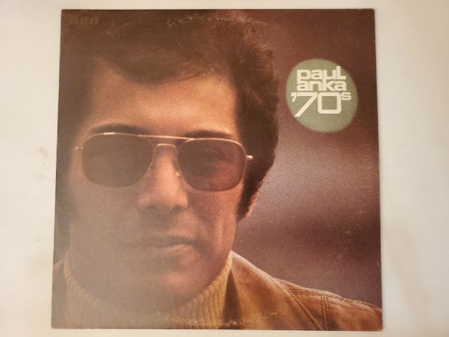Paul Anka Paul Anka '70s vinyl record
