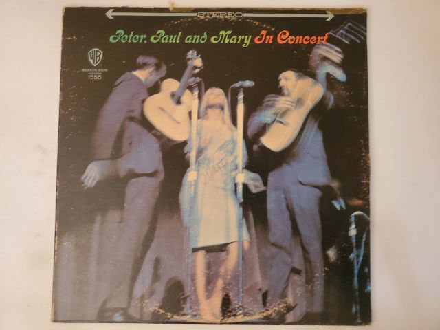 Peter, Paul and Mary In Concert vinyl record