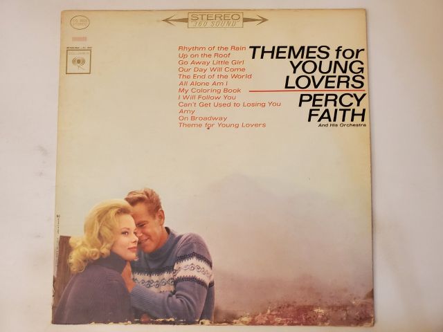 Percy Faith and His Orchestra Themes for Young Lovers vinyl record