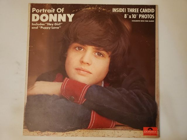 Donny Osmond Portrait of Donny vinyl record
