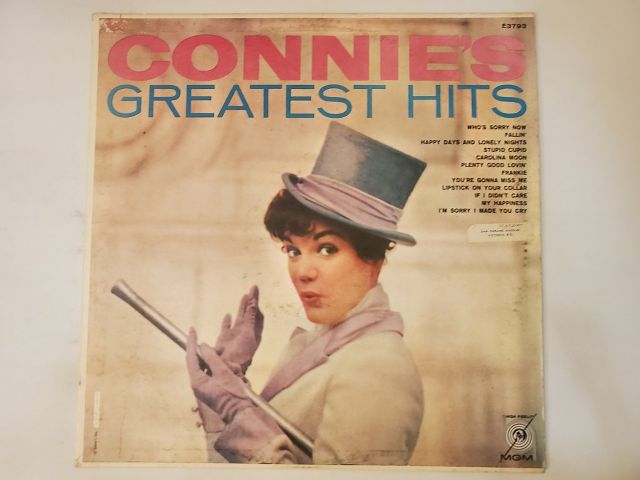 Connie Francis Connie's Greatest Hits vinyl record