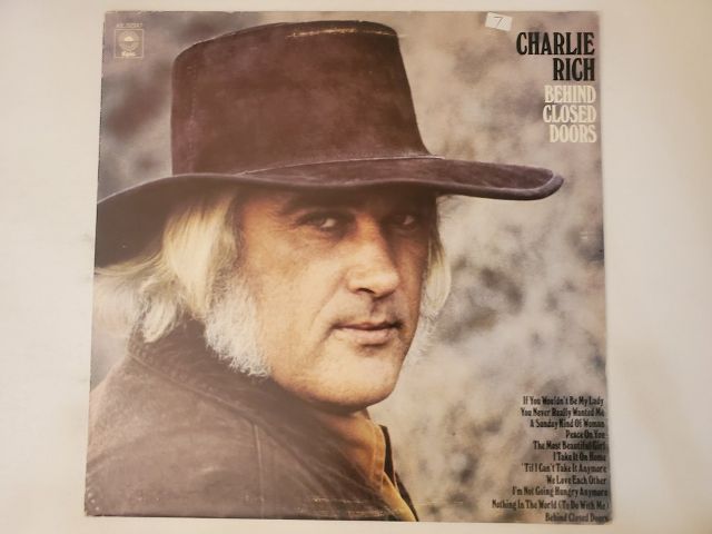 Charlie Rich Behind Closed Doors vinyl record