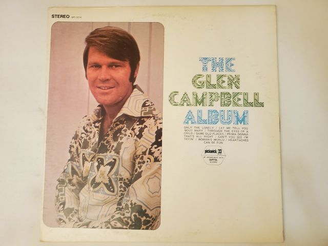 Glen Campbell The Glen Campbell Album vinyl record