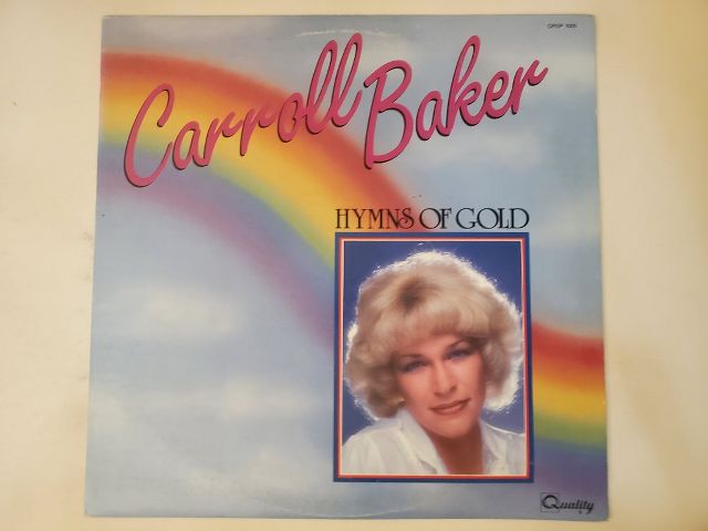 Carroll Baker Hymns of Gold vinyl record