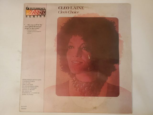 Cleo Laine Cleo's Choice vinyl record