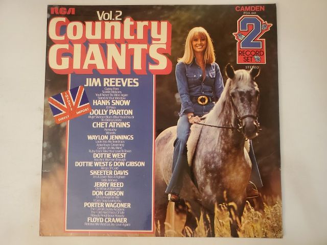 Various Artists Country Giants Vol. 2 vinyl record
