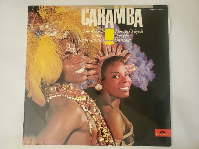 Roberto Delgado and His Orchestra Caramba vinyl record