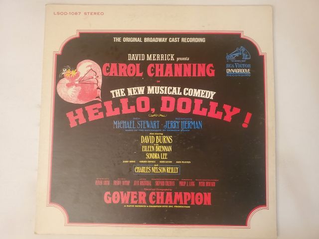 Original Broadway Cast Hello, Dolly! vinyl record