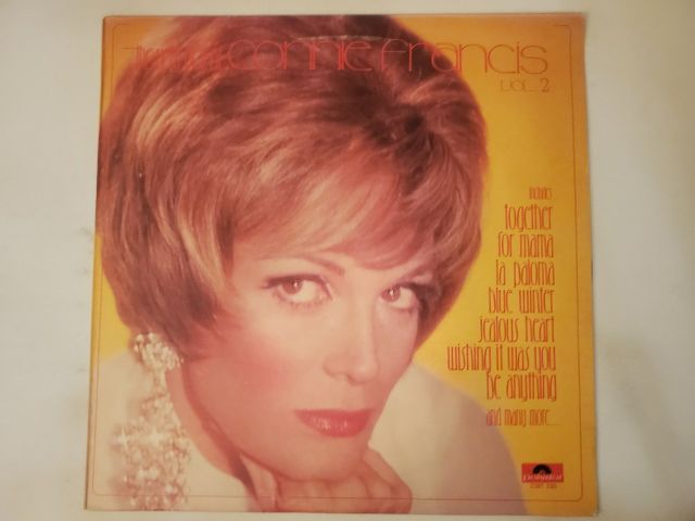 Connie Francis The Best of Connie Francis Vol. 2 vinyl record