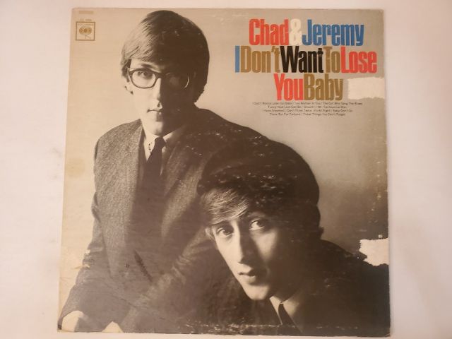 Chad & Jeremy I Don't Want to Lose You Baby vinyl record