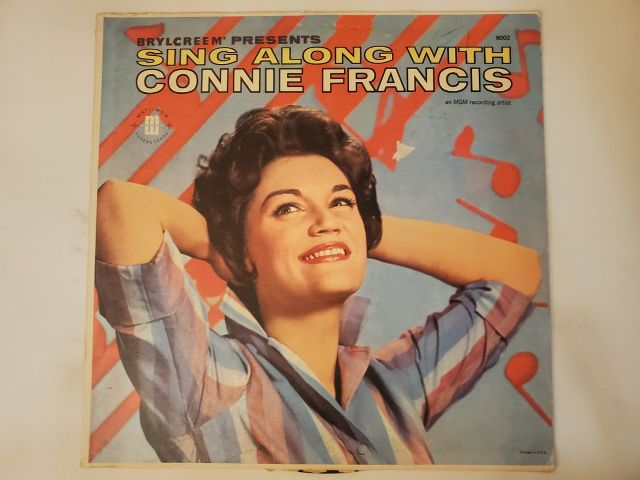 Connie Francis Sing Along with Connie Francis vinyl record