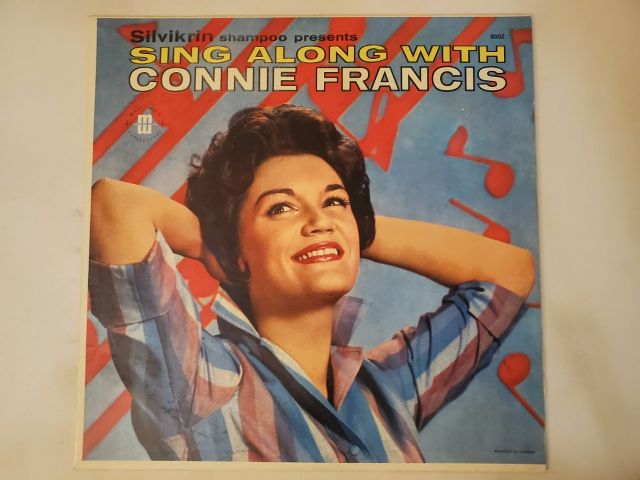 Connie Francis Sing Along with Connie Francis vinyl record