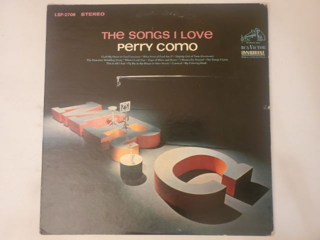 Perry Como The Songs I Love vinyl record