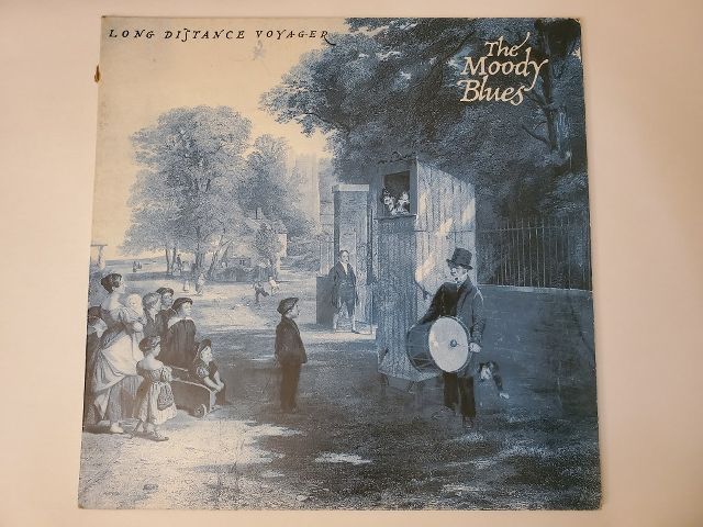 The Moody Blues Long Distance Voyager vinyl record