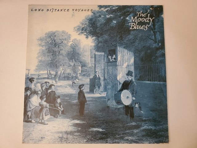 The Moody Blues Long Distance Voyager vinyl record