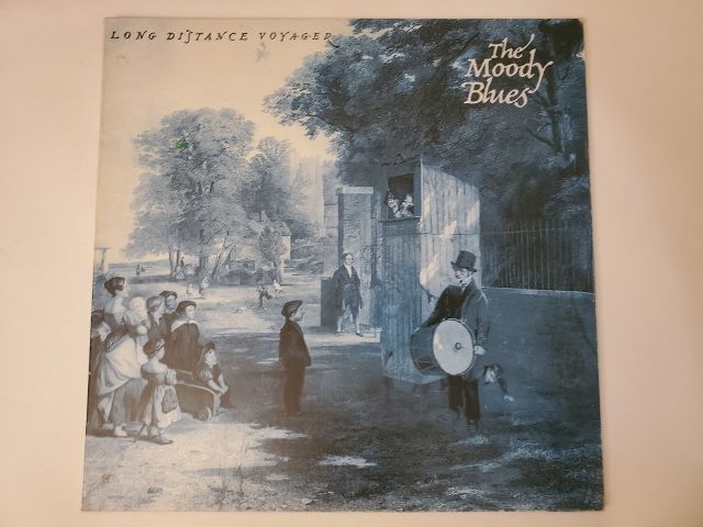 The Moody Blues Long Distance Voyager vinyl record