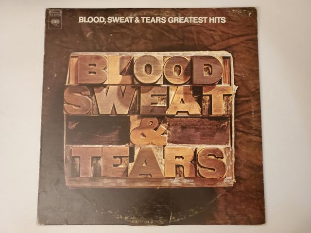 Blood, Sweat & Tears Greatest Hits vinyl record